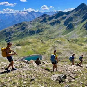 Trailen vanuit Aosta tussen de hoogste bergen van Europa
